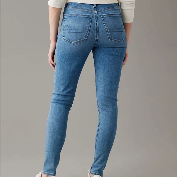 American Eagle AEO Super Stretch Jeans size 12 PETITE - Picture 2 of 8